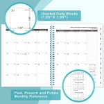 Monthly Planner 2023-2025 - Monthly Calendar 2023-2025 with Two-Side Pocket, July 2023 - June 2025, 9" x 11", Two Years Monthly Planner, Cardboard Cover, Perfect Organizer - Image 3